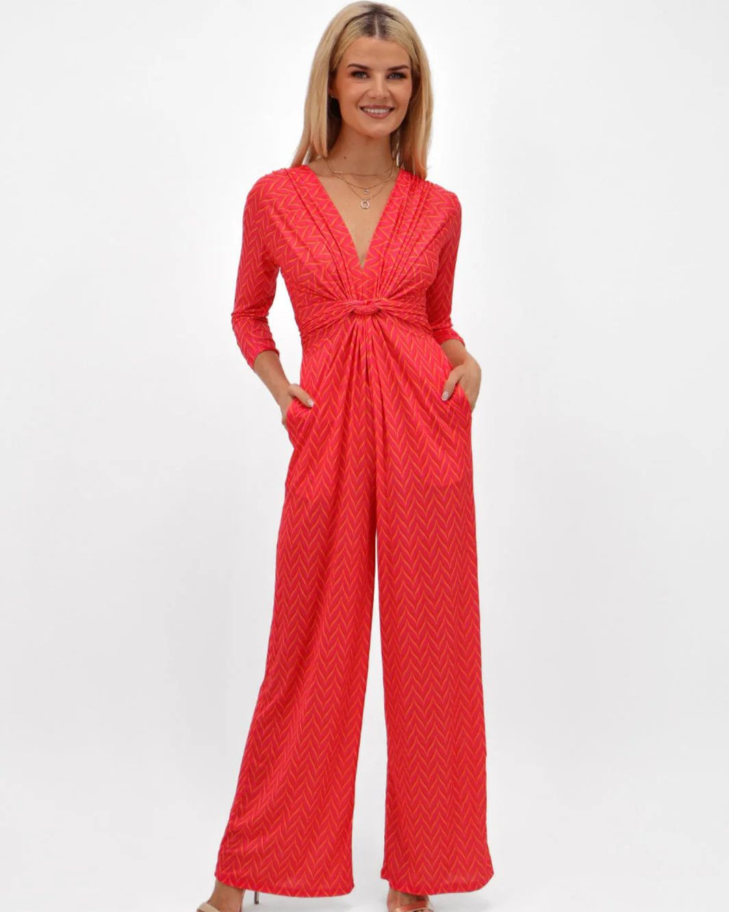 Katie Jumpsuit - Red