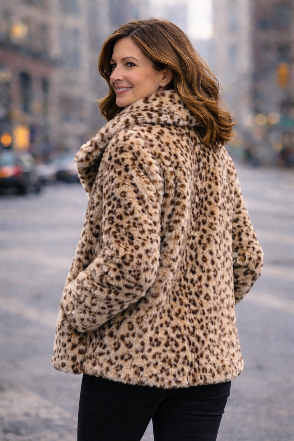Claudia Animal Print Jacket