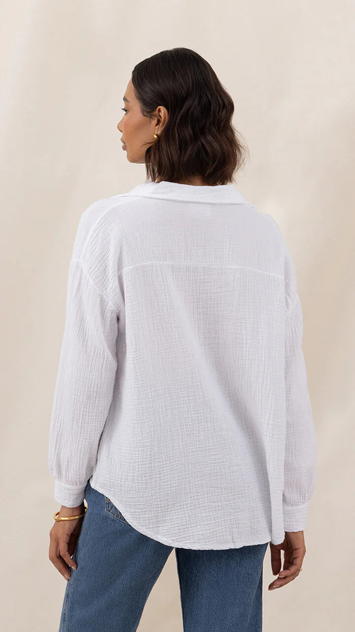 Antoneta Shirt - White - by Charli