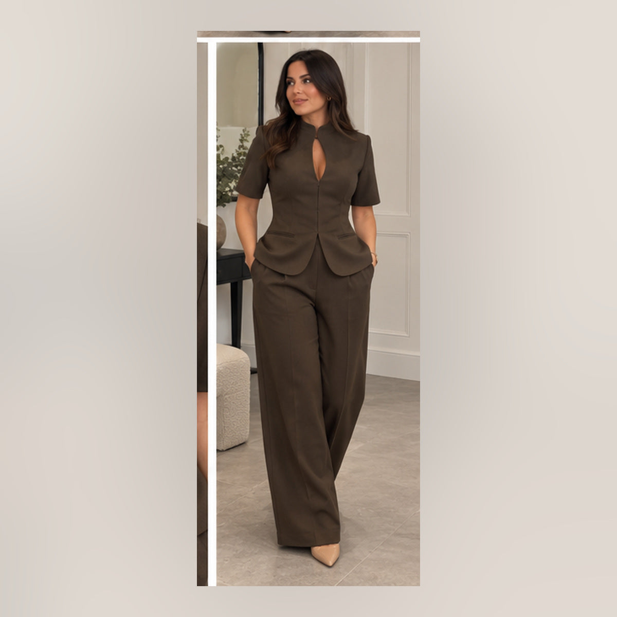 Frankie Tailored Two-Piece Trouser Set