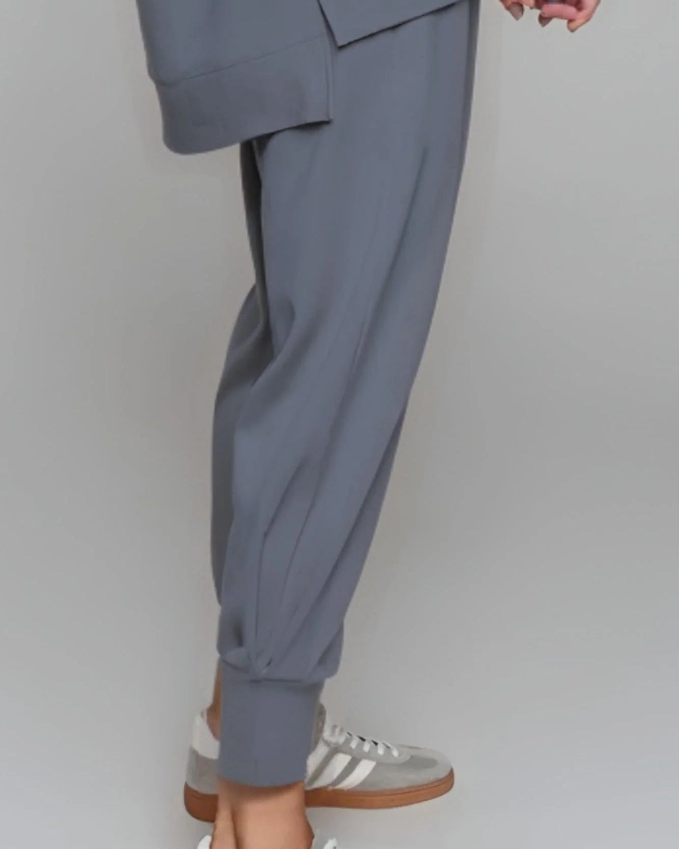 Supersoft Cuffed Sweatpant - Indigo - by Born Nouli