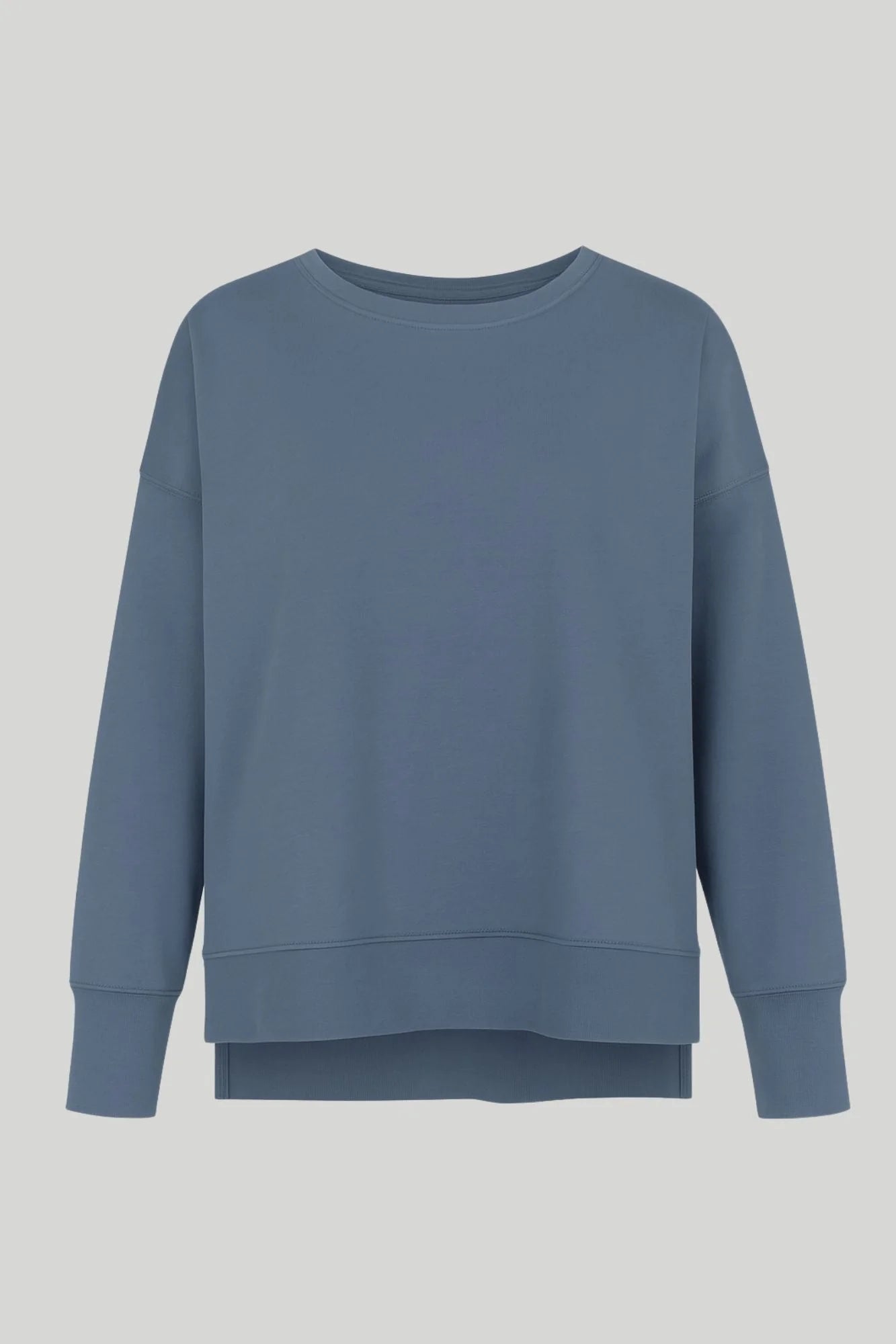 Supersoft Longline Sweatshirt  - Indigo- by Born Nouli