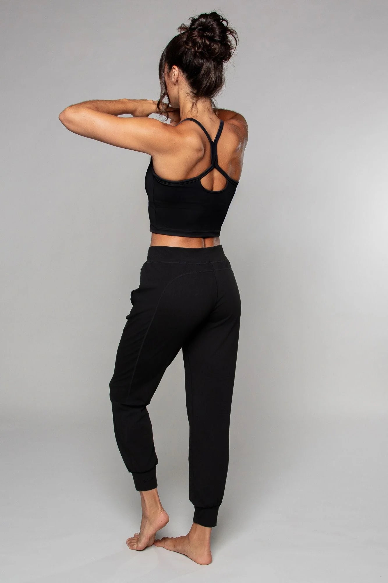 Tula Harem Yoga Pant - Black - by Born Nouli