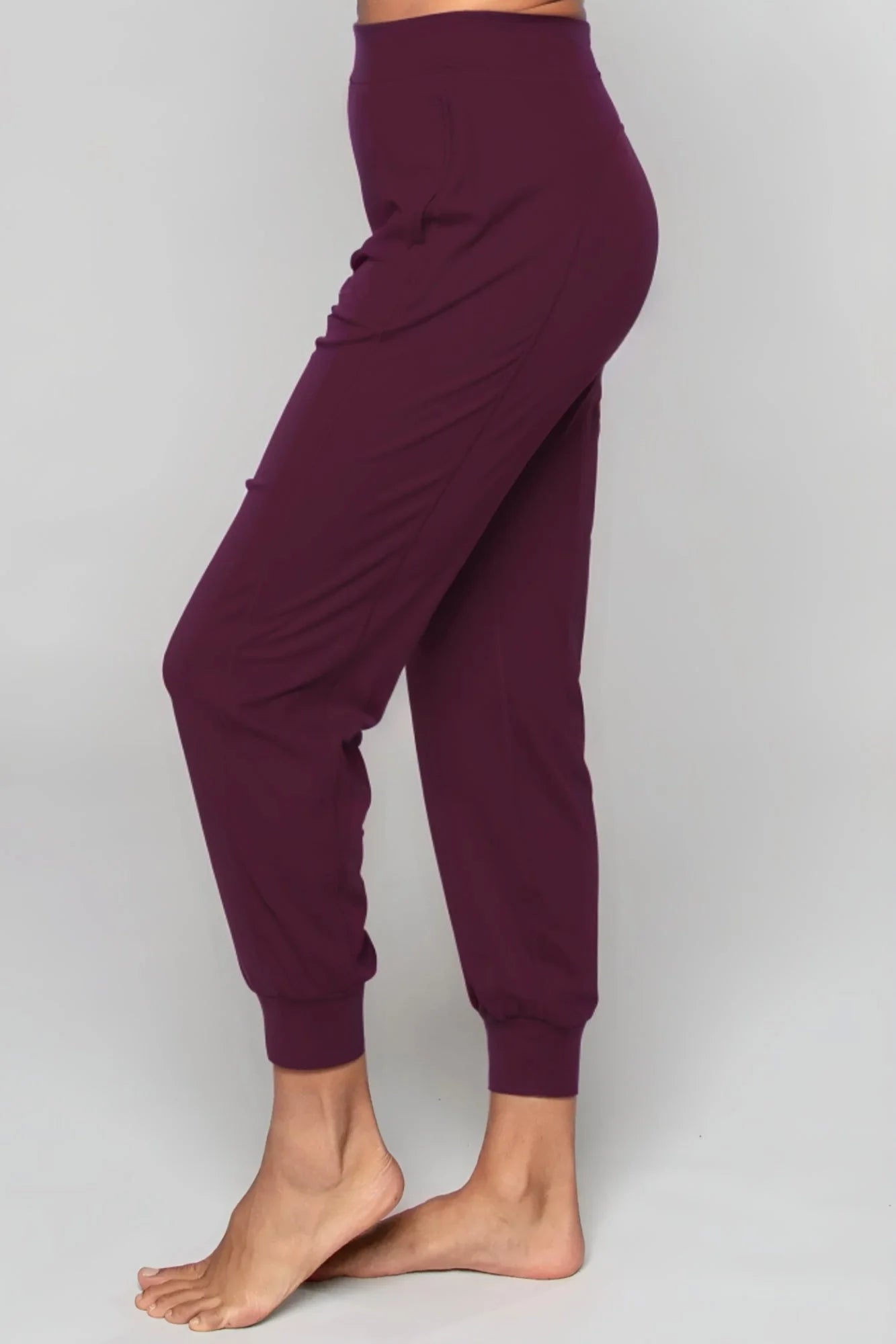 Tula Harem Yoga Pant - Black Cherry - by Born Nouli (Copy)
